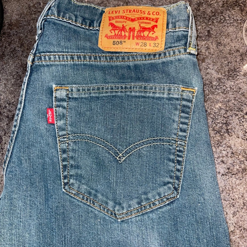 Mens Levi’s style 508 28x32